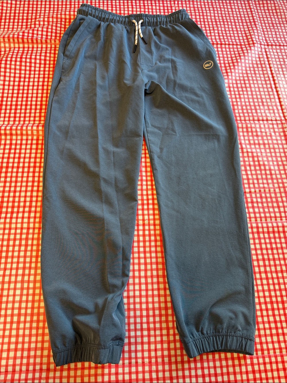 Vineyard vines kids size L Back to School Drawstring pants - Blue